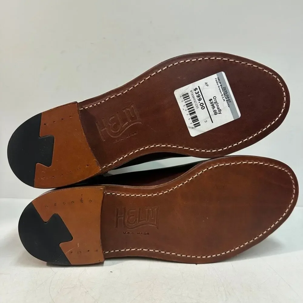 NWOT Rancourt & Co x Helm Pablo Boot Zipper Moto Horween Made in Maine USA 8.5 D